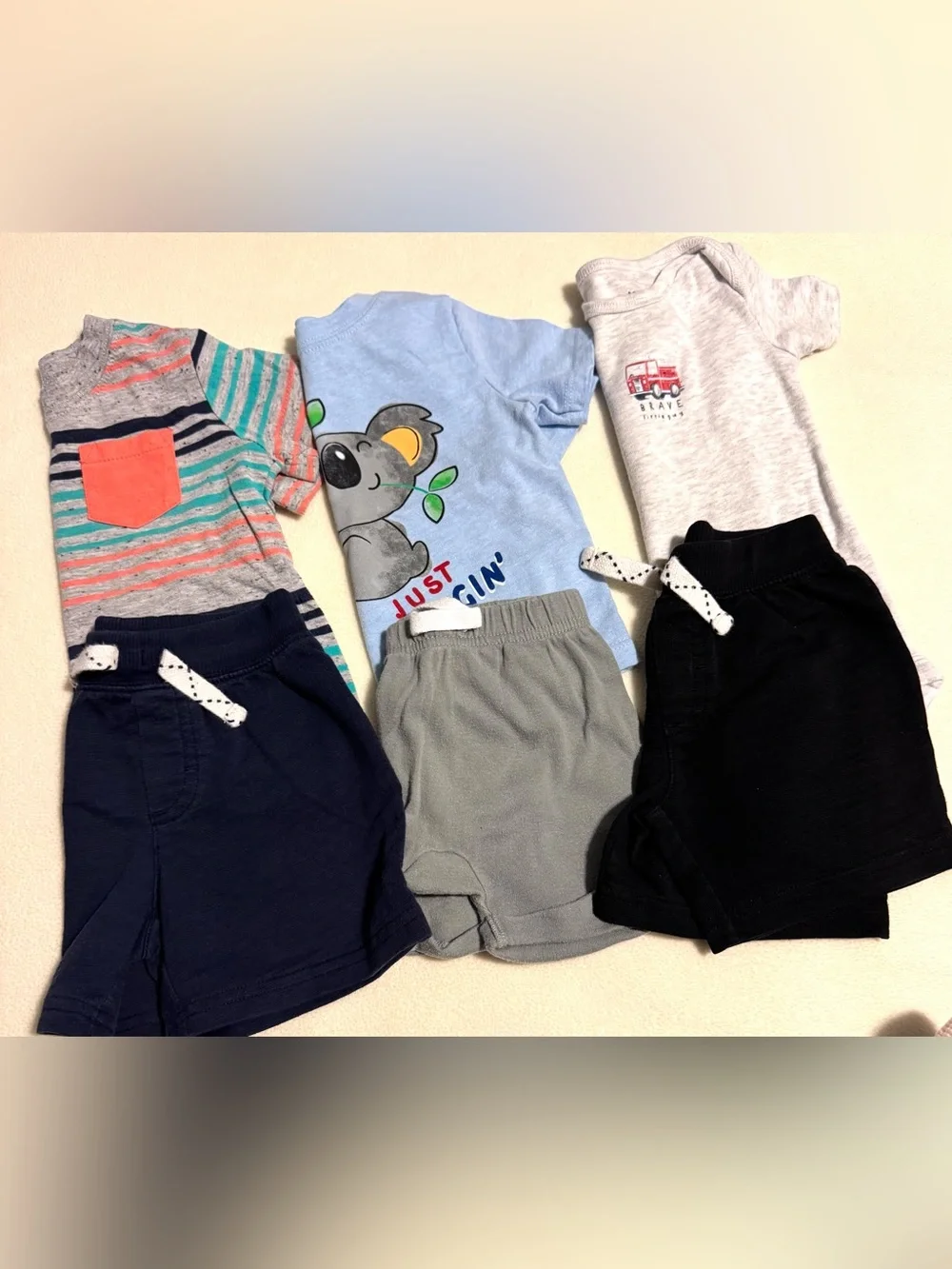 Carters sizing note